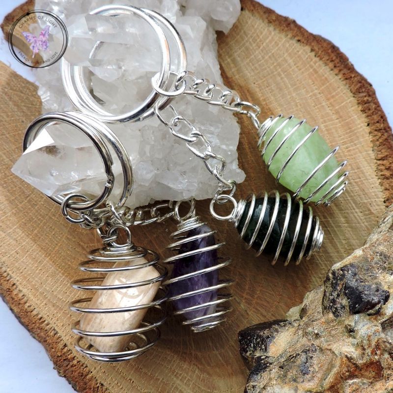 Tumble Stone Keychains